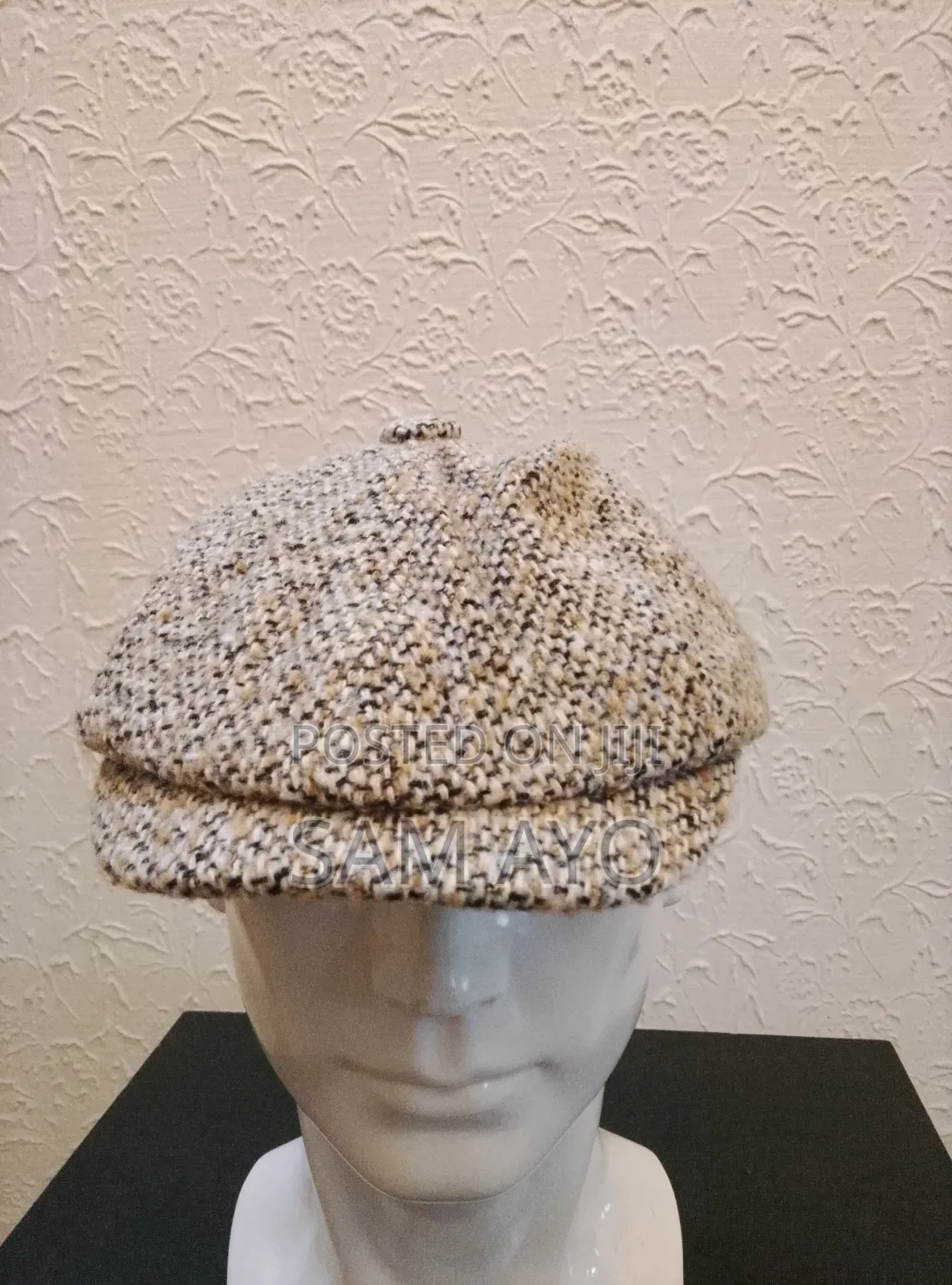 Papas Octagonal Cap Color Blocking - Cream