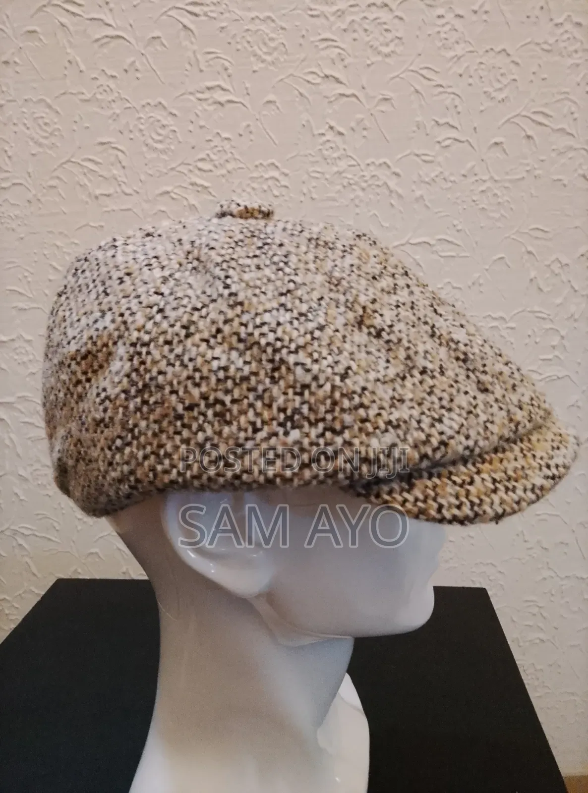 Papas Octagonal Cap Color Blocking - Cream