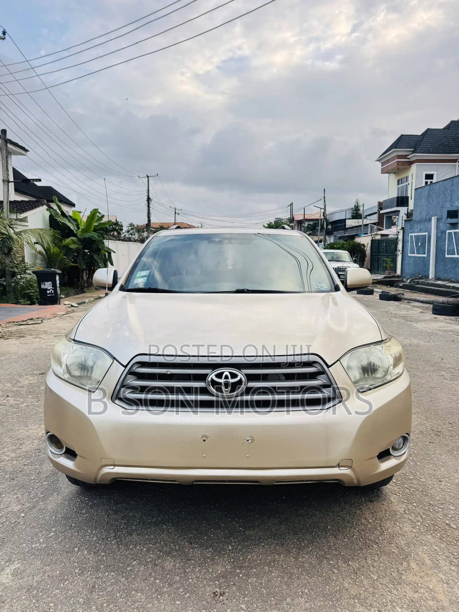 Toyota Highlander Base 2009 Gold