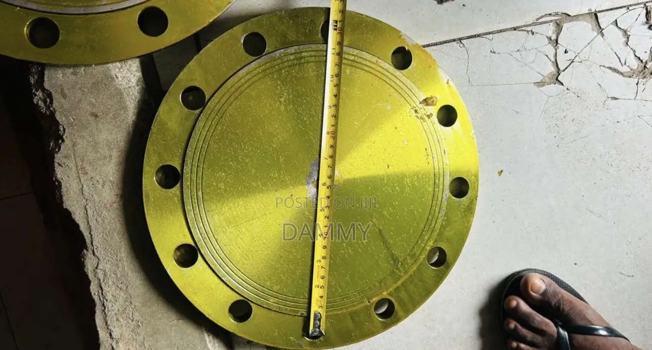 Yellow-Primed Carbon Steel Blind Flange
