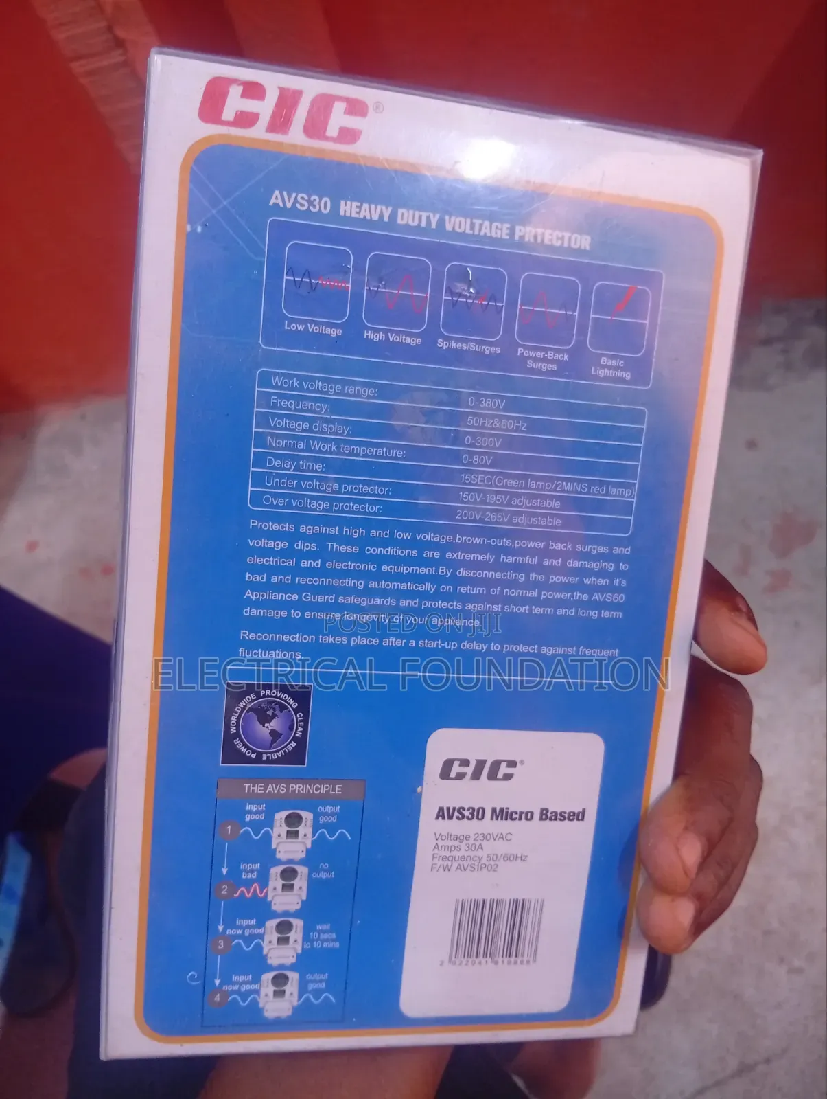 Avc Digital Automatic Voltage Surge Original