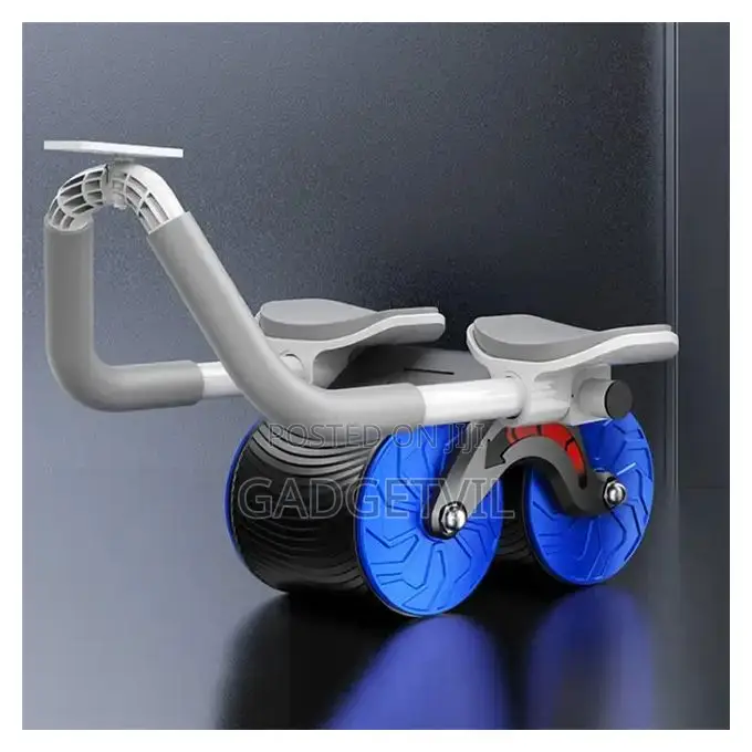 Automatic Rebound Abdominal Muscle Exercise Wheel With Timer