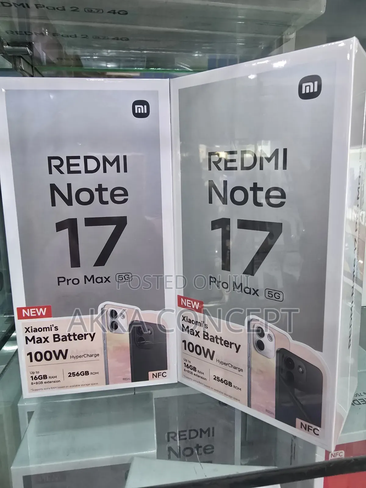 New Xiaomi Redmi Note 17 Pro Max 256 GB Black
