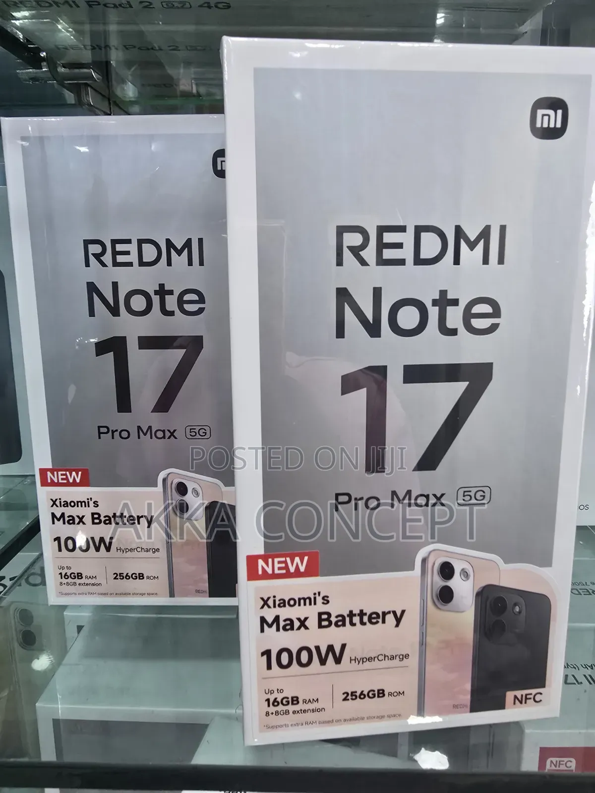 New Xiaomi Redmi Note 17 Pro Max 256 GB Black