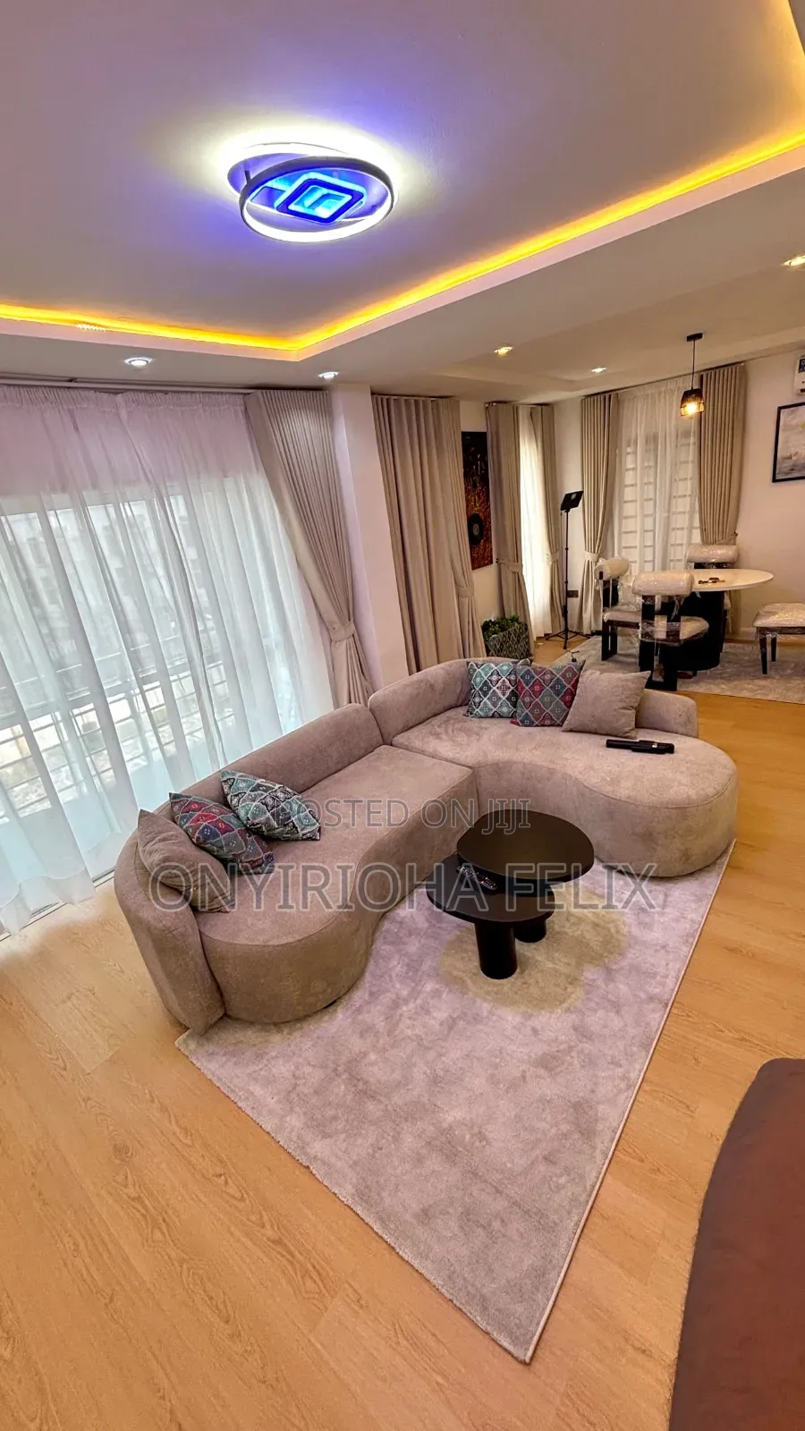 Furnished 1bdrm Block of Flats in Katampe Main for rent