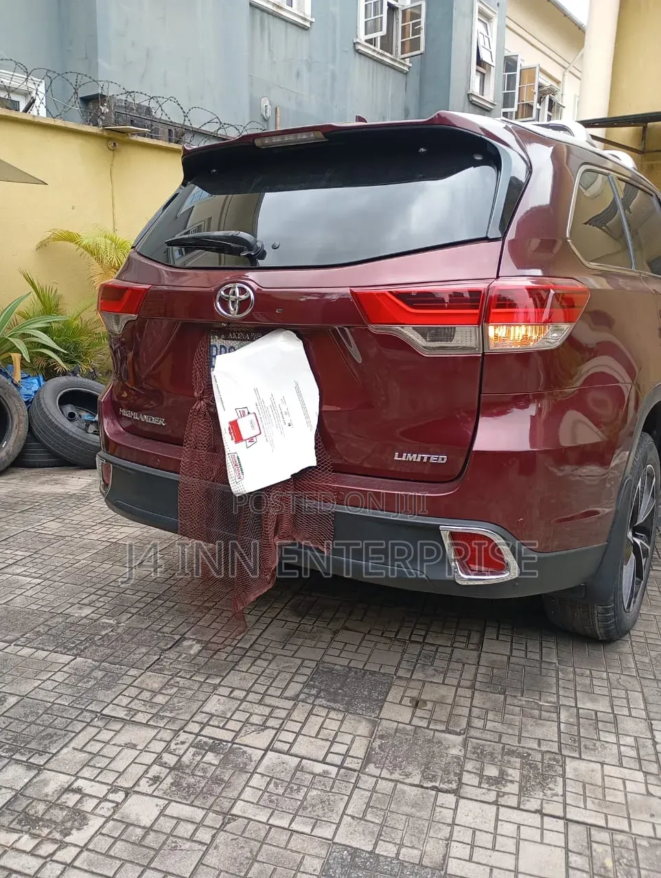 Toyota Highlander 2016 Burgundy