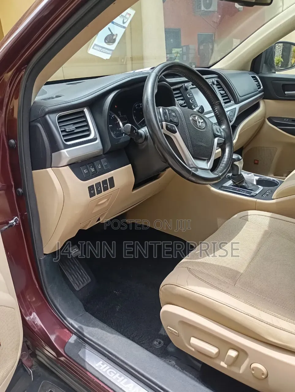 Toyota Highlander 2016 Burgundy