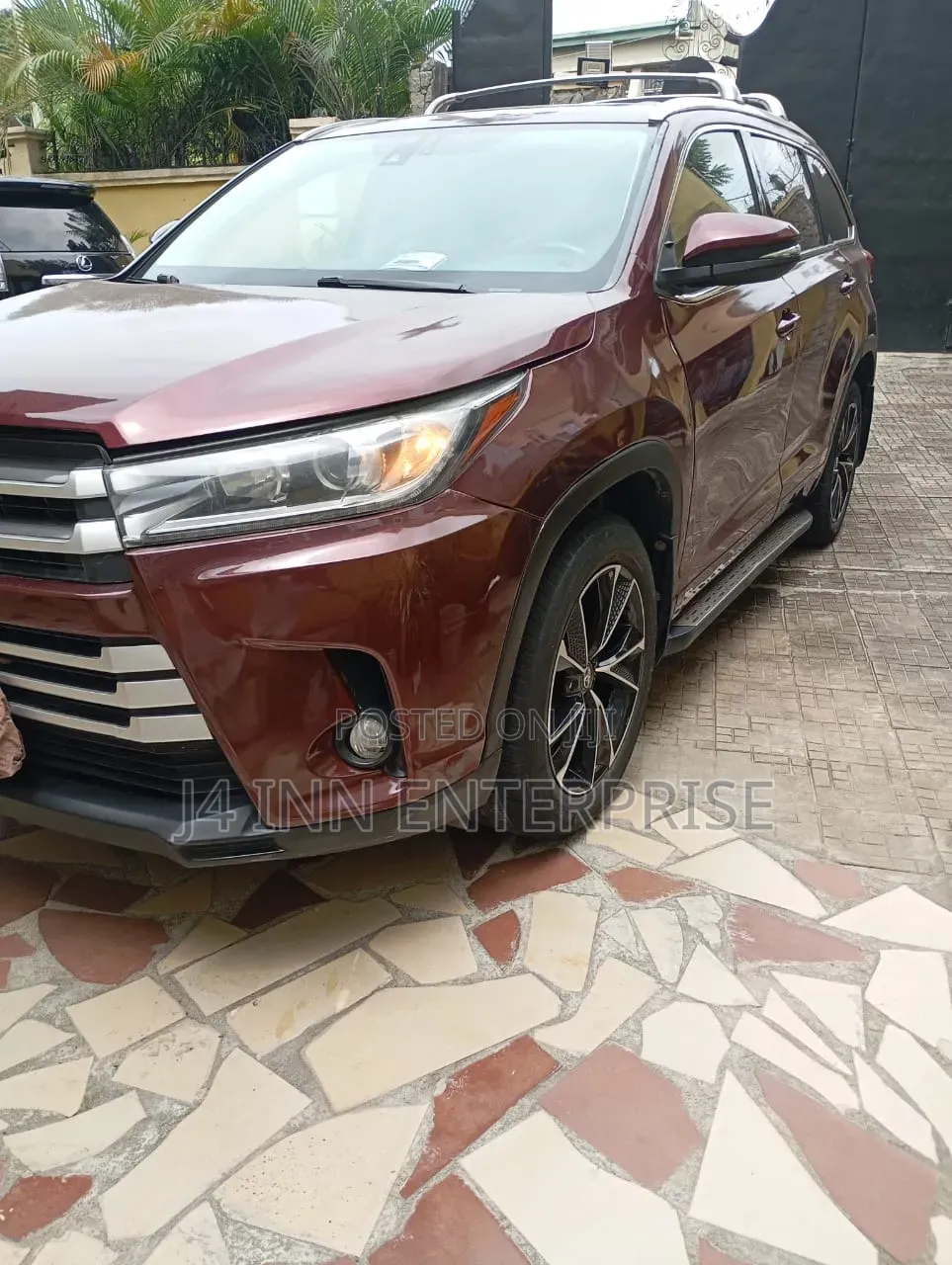 Toyota Highlander 2016 Burgundy