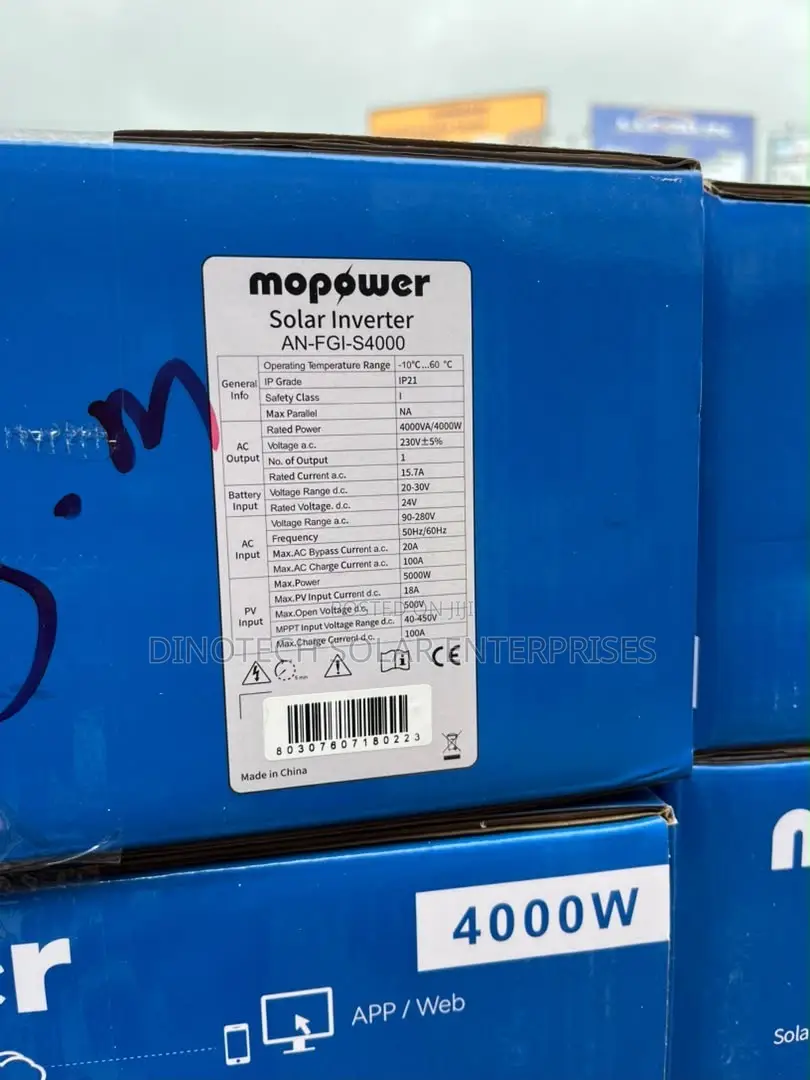 4kva 24v Mopower Hybrid Solar Inverter