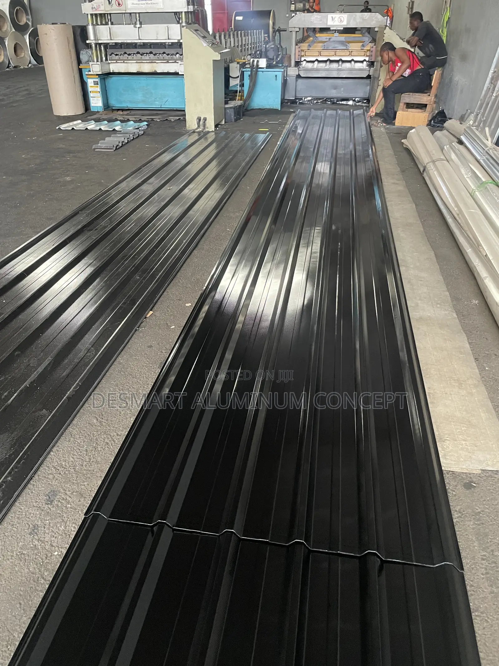 BLACK 0.55mm.roofing for Men Who Build Houses That Will Outlive Them.