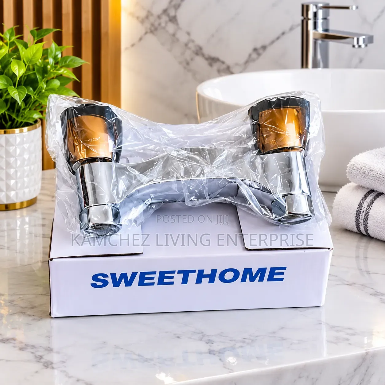 SWEETHOME Wall-Mounted Bathroom Shower Head/Tap– Stylish Elegant!