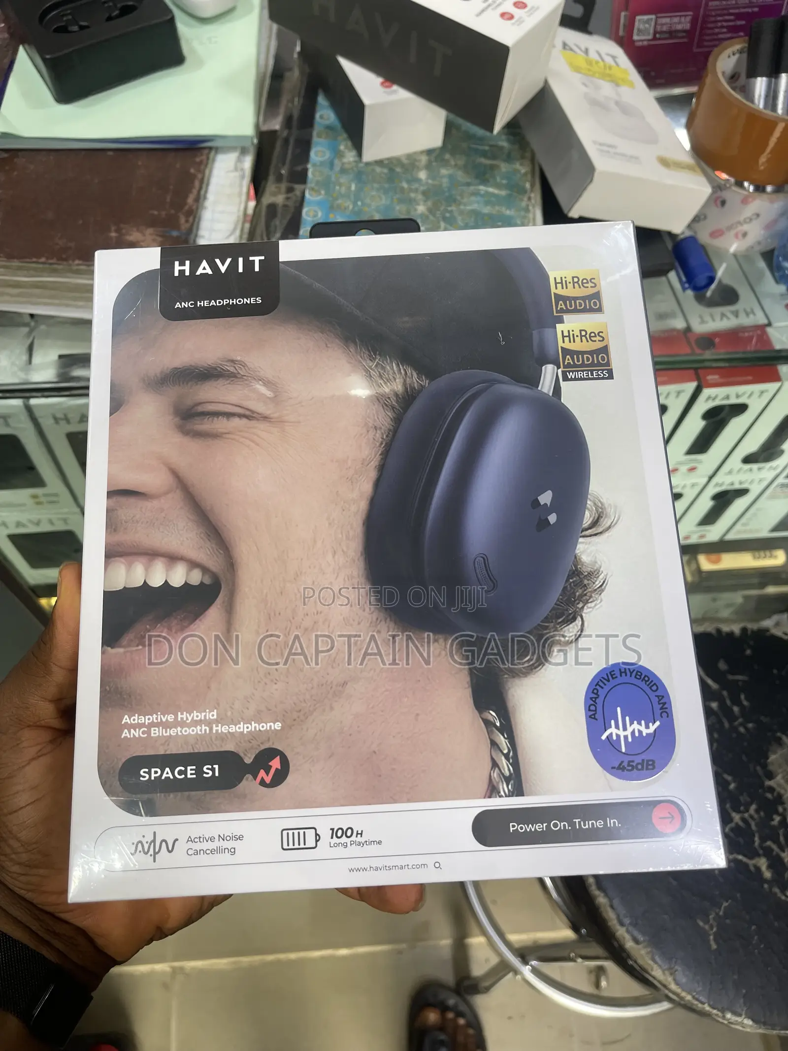 Havit Space S1 ANC Hybrid Bluetooth Headphones