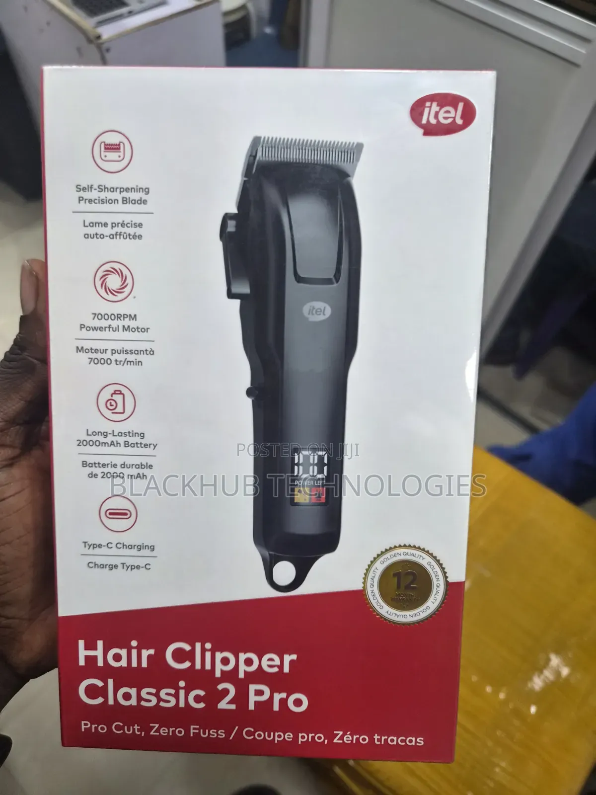 Itel Clipper Classic 2 Pro, Pro Cut and Digital Display