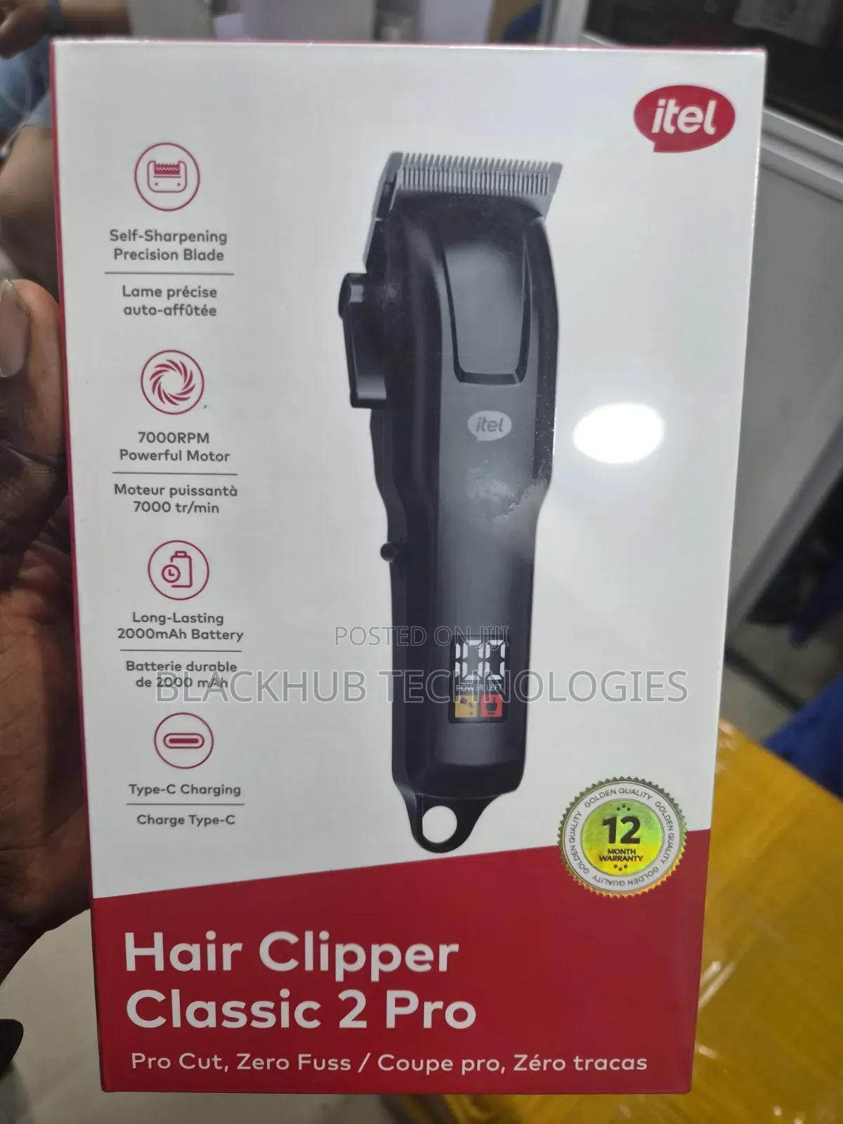 Itel Clipper Classic 2 Pro, Pro Cut and Digital Display