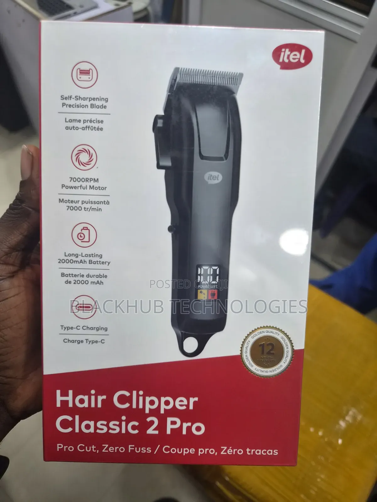 Itel Clipper Classic 2 Pro, Pro Cut and Digital Display