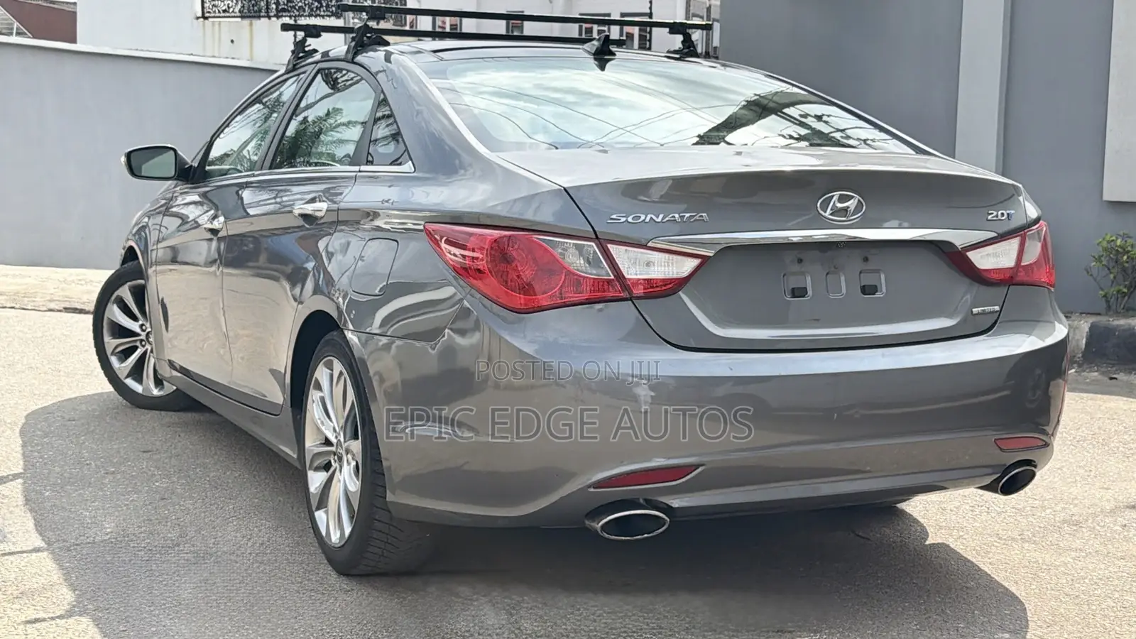 Hyundai Sonata Limited 2.0T Sedan (2.0L 4cyl 6A) 2013 Gray