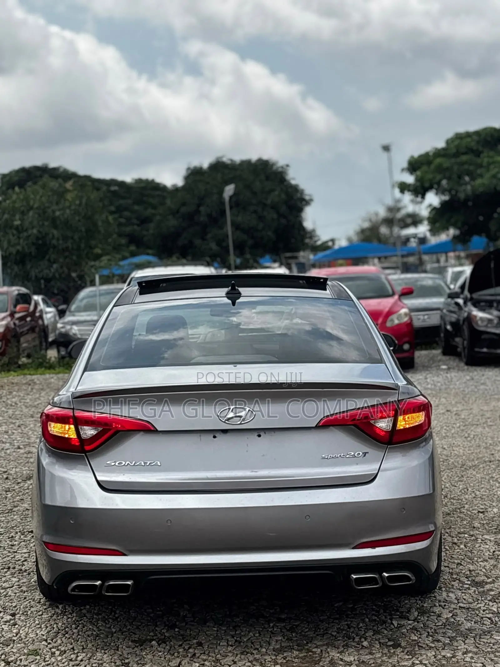 Hyundai Sonata Sport 2.0T 4dr Sedan (2.0L 4cyl Turbo 6A) 2015 Gray