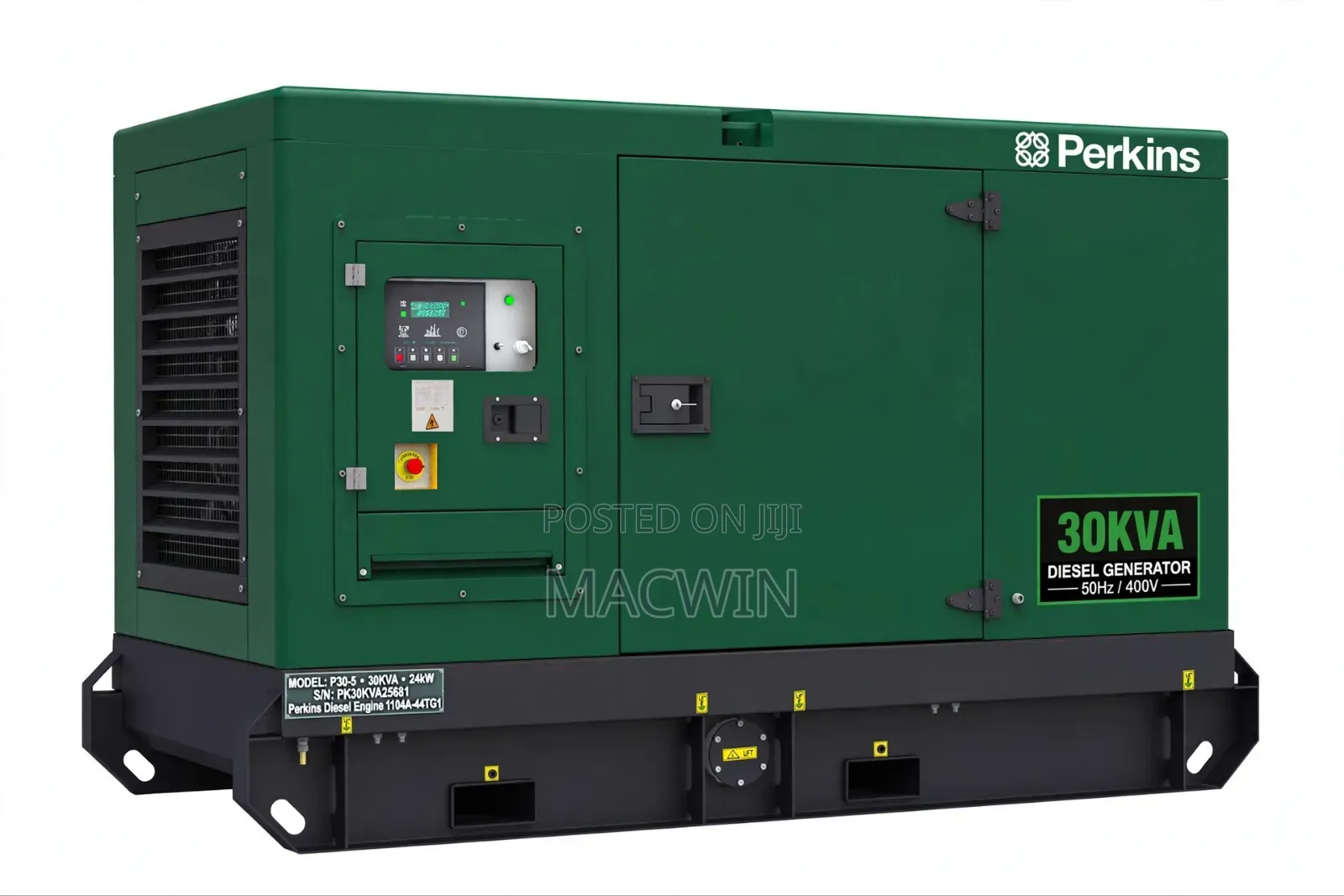 30kva Diesel Soundproof Generator Light Up Without Noise Low Diesel.