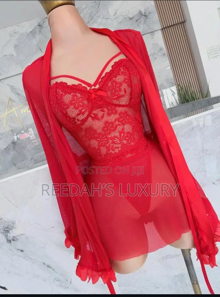 Rosé Allure 2-Piece Lace Lingerie