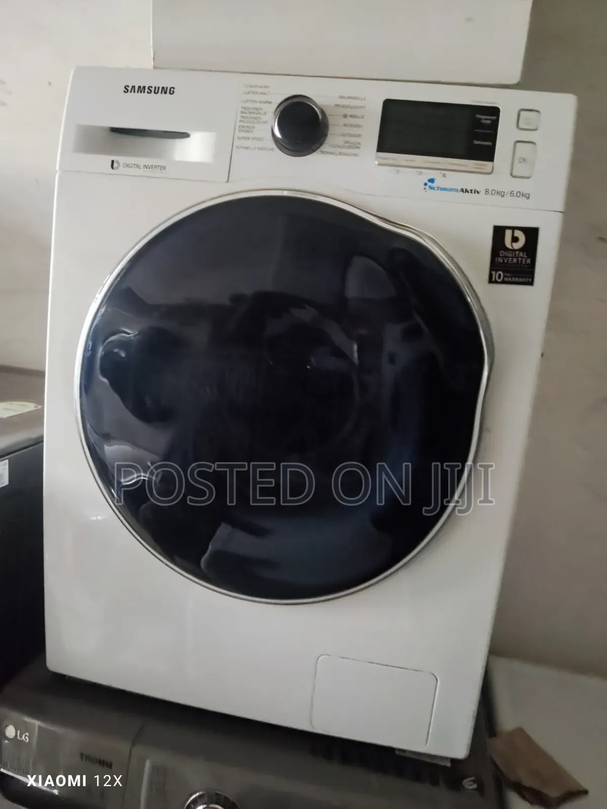 Samsung 8/6kg Digital Inverter Soft Touch Wash Dry Washing Machine