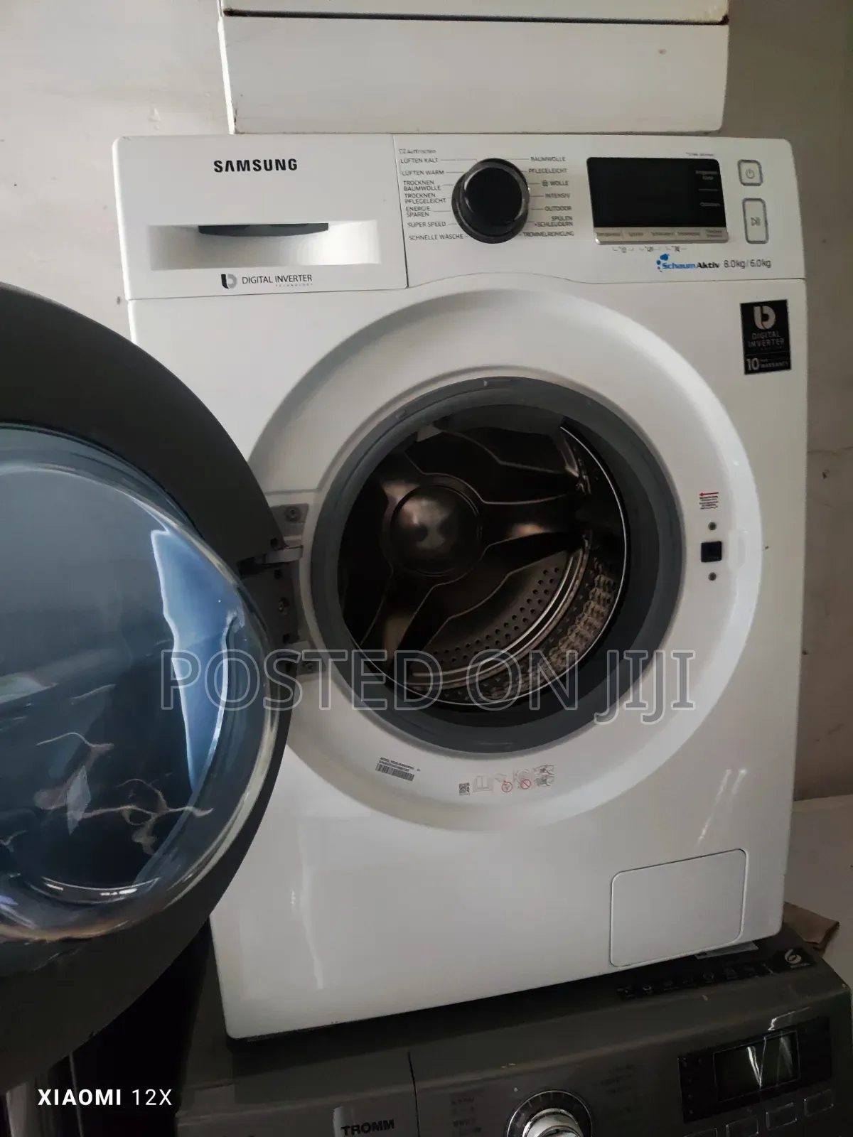 Samsung 8/6kg Digital Inverter Soft Touch Wash Dry Washing Machine