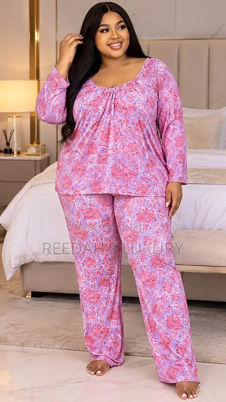 Plus Size Floral Bloom Loungewear