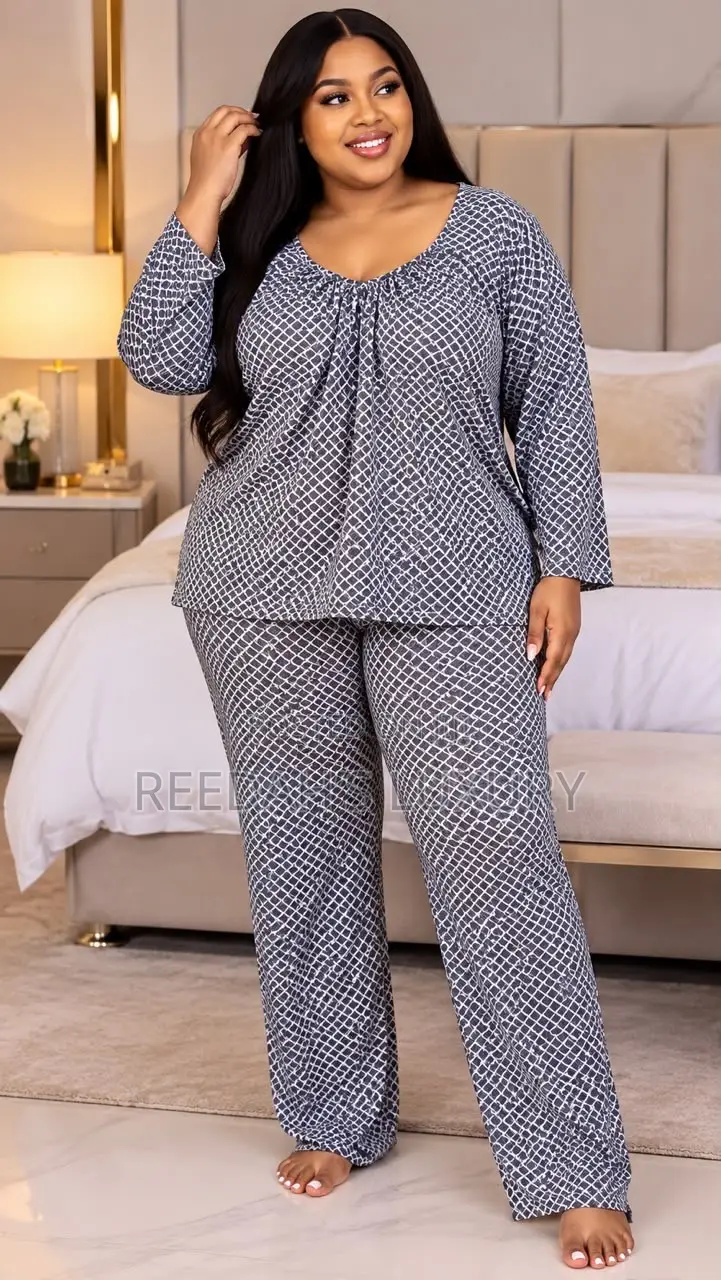 Plus Size Floral Bloom Loungewear