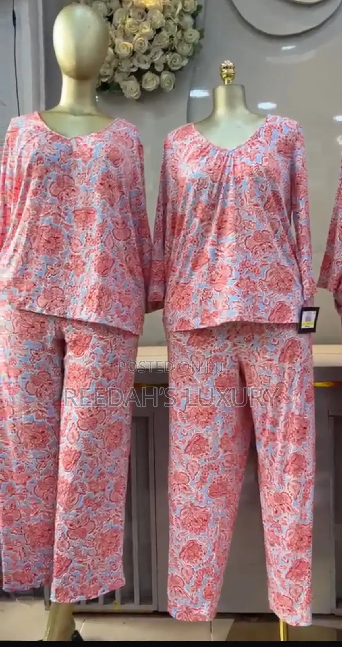 Plus Size Floral Bloom Loungewear