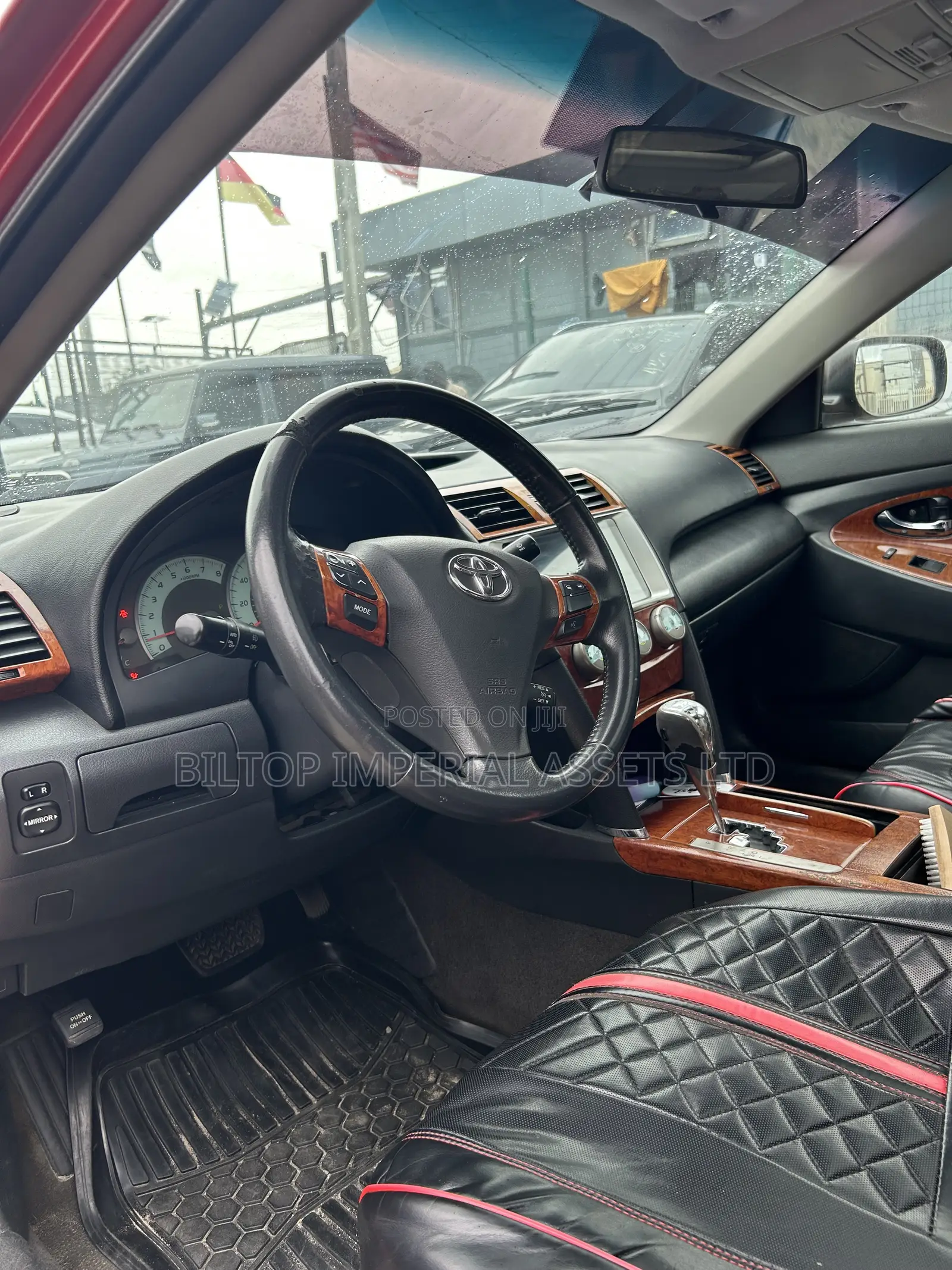 Toyota Camry SE V6 4dr Sedan (3.5L 6cyl 6AM) 2008 Red