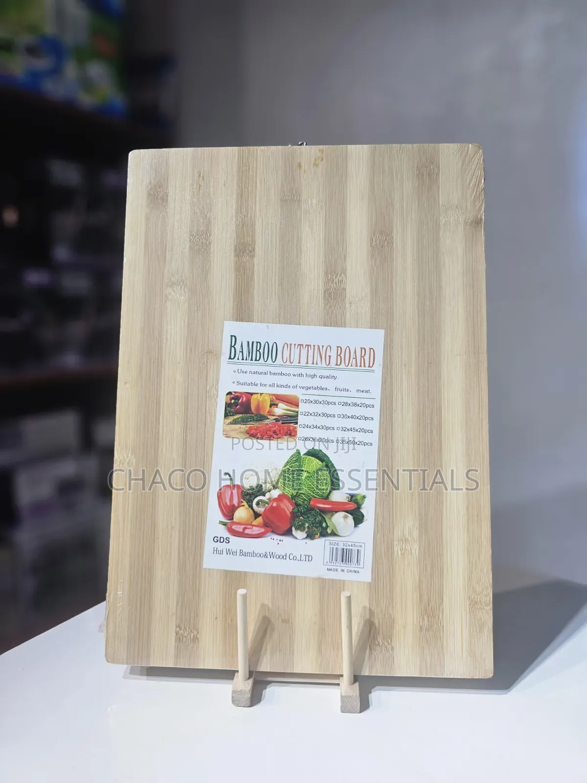Large Heavy Duty Bamboo Wooden Chopping / Cutting Board