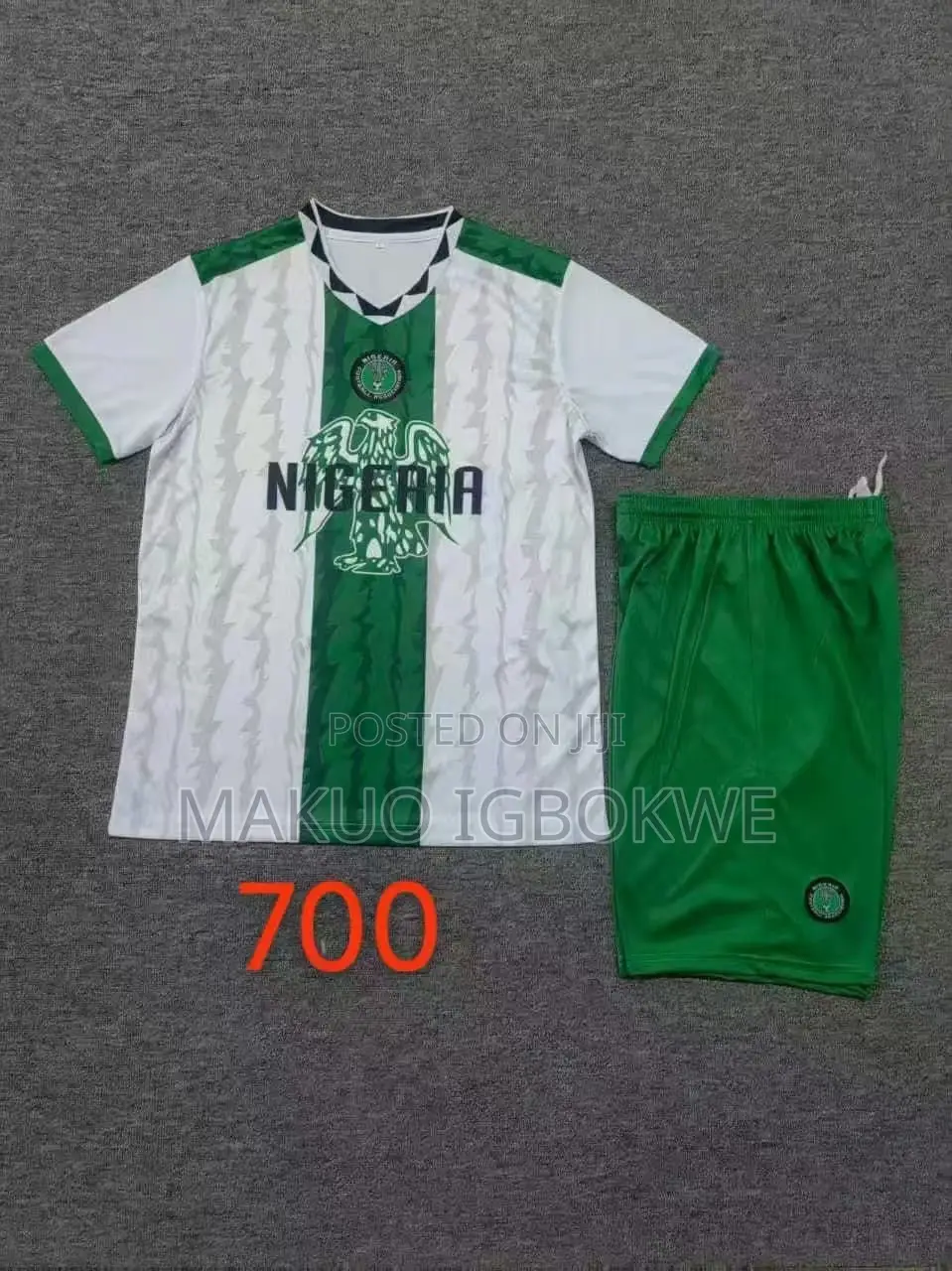 Nigeria Super Eagle Jerseys Home and Away