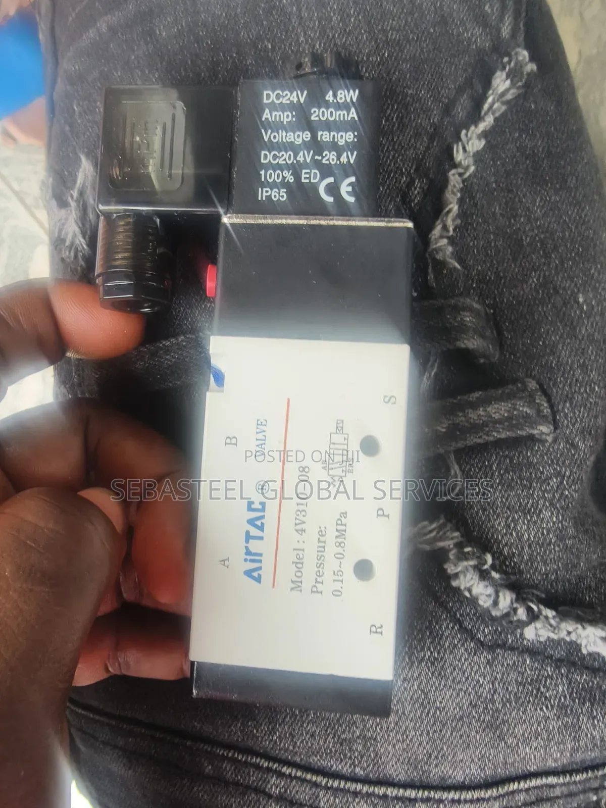 1⁄4 Solenoid Valve / AirTAC 4v310-08