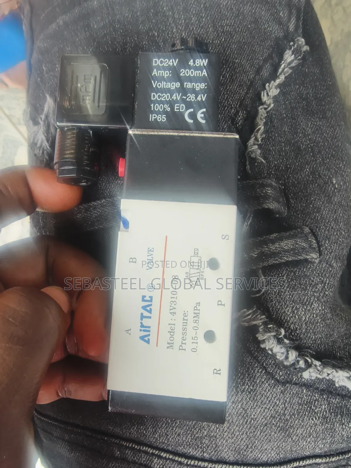 1⁄4 Solenoid Valve / AirTAC 4v310-08