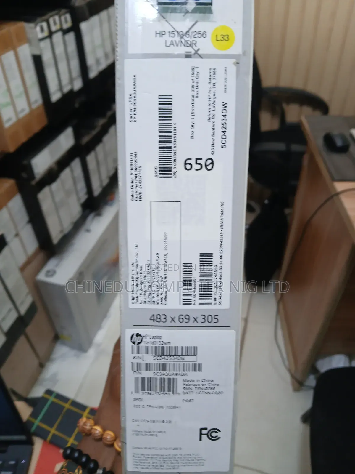 New Laptop HP 15 8GB Intel Core i3 SSD 256GB
