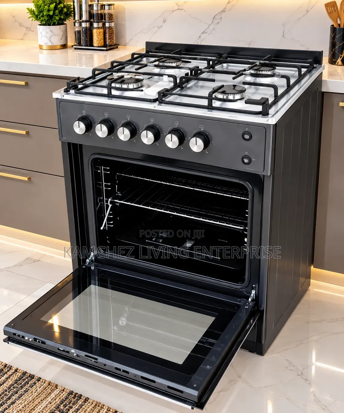 Quality 4 Burner Free Standing Gas Cooker