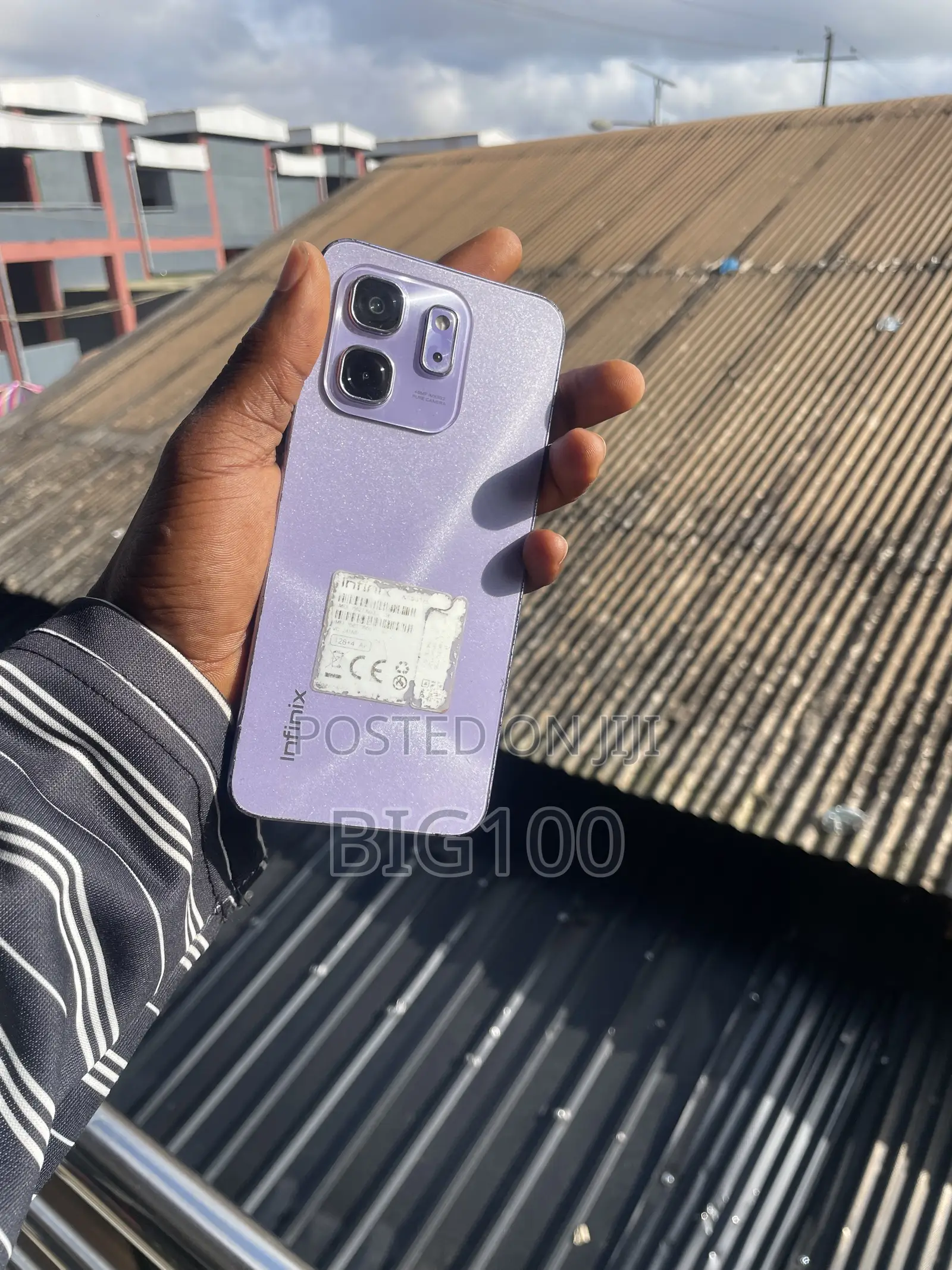 Infinix Hot 50i 128 GB Purple