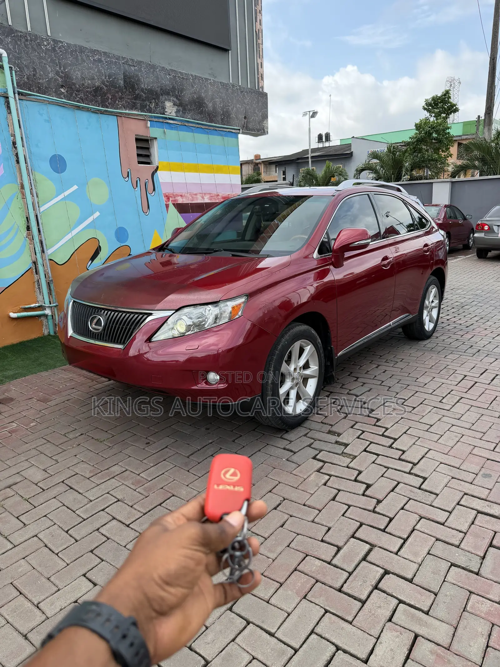 Lexus RX 350 2010 Red