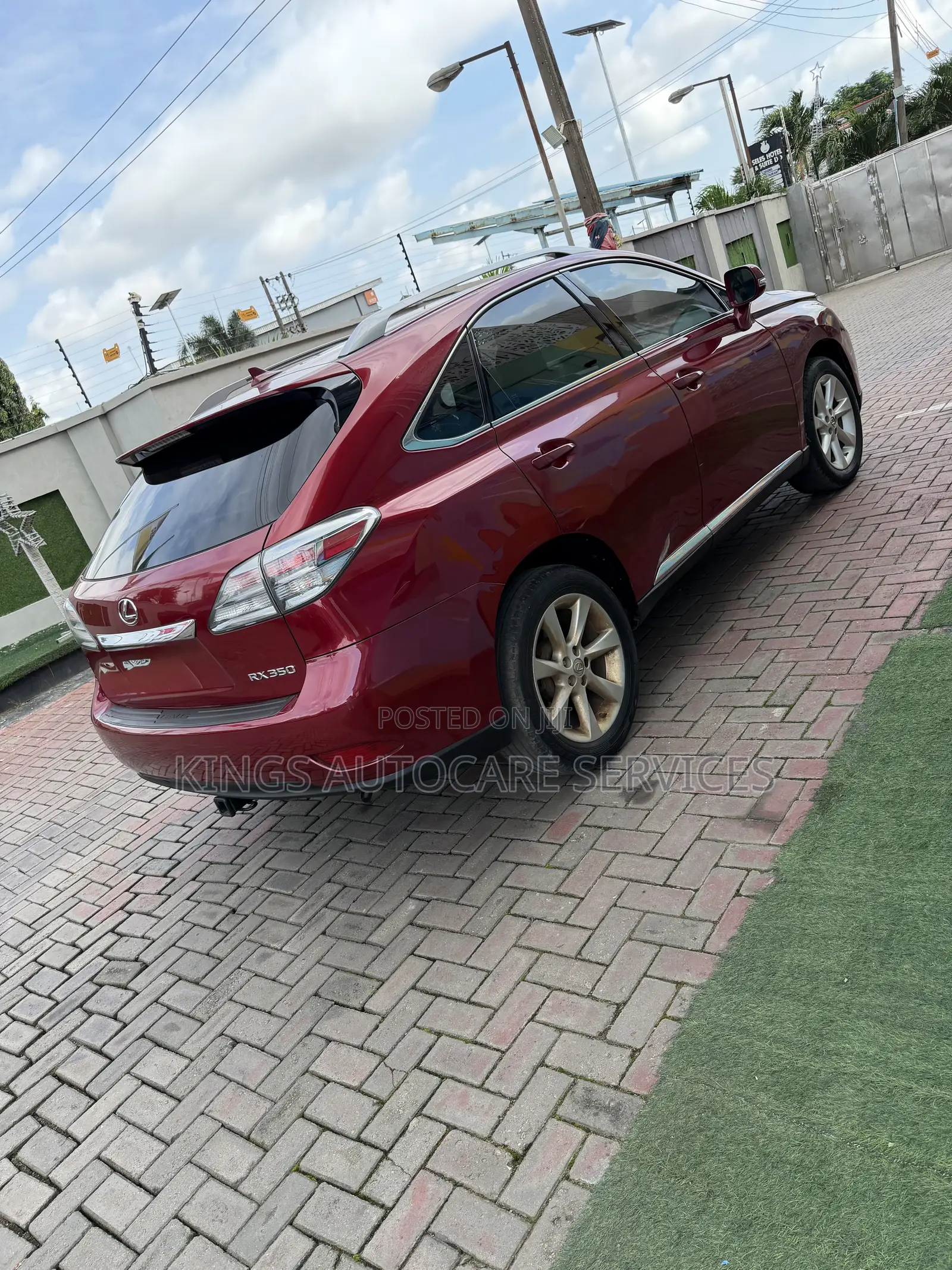 Lexus RX 350 2010 Red