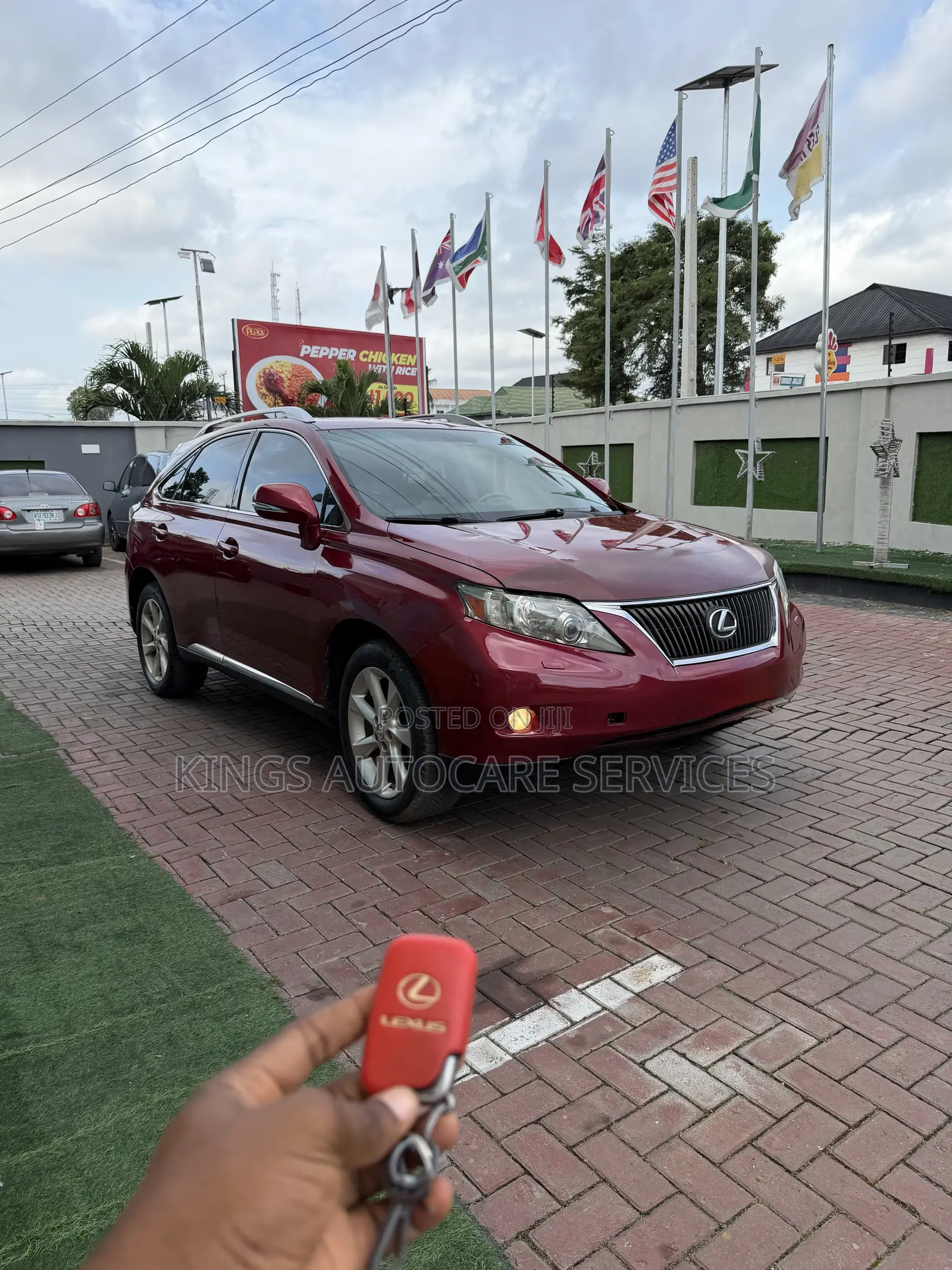 Lexus RX 350 2010 Red