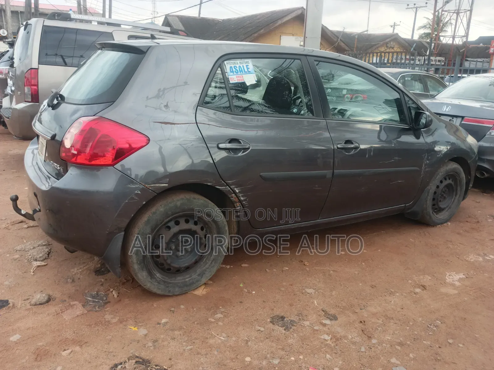 Toyota Auris 2002 Gray