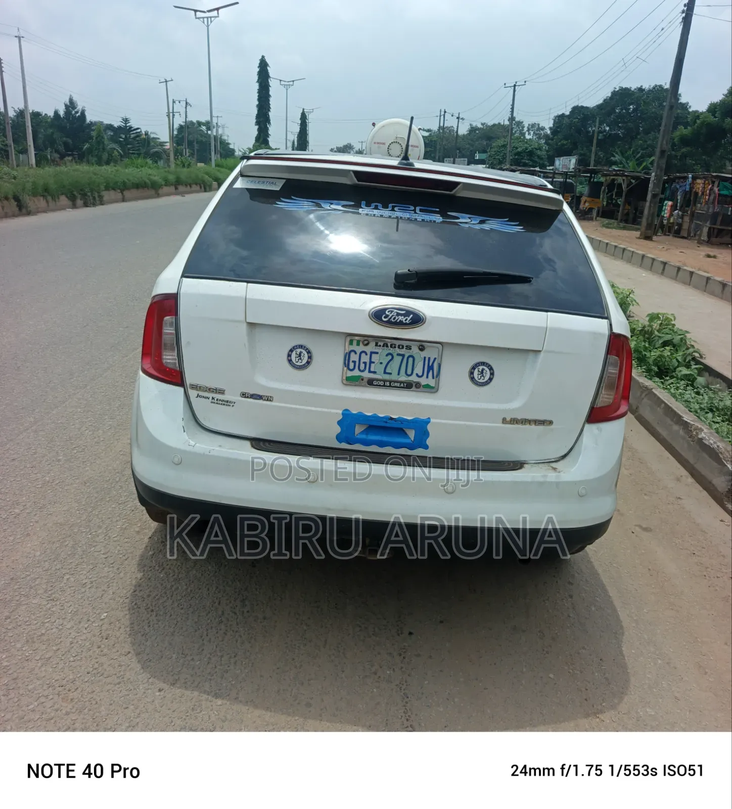 Ford Edge 2007 White