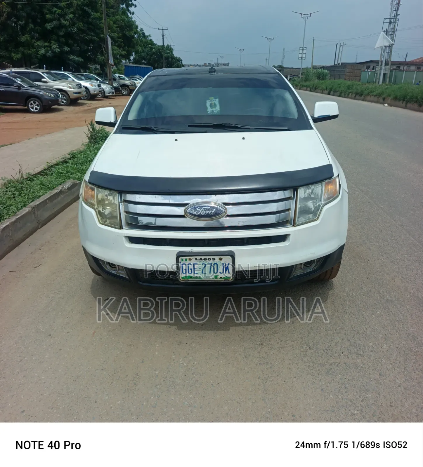 Ford Edge 2007 White