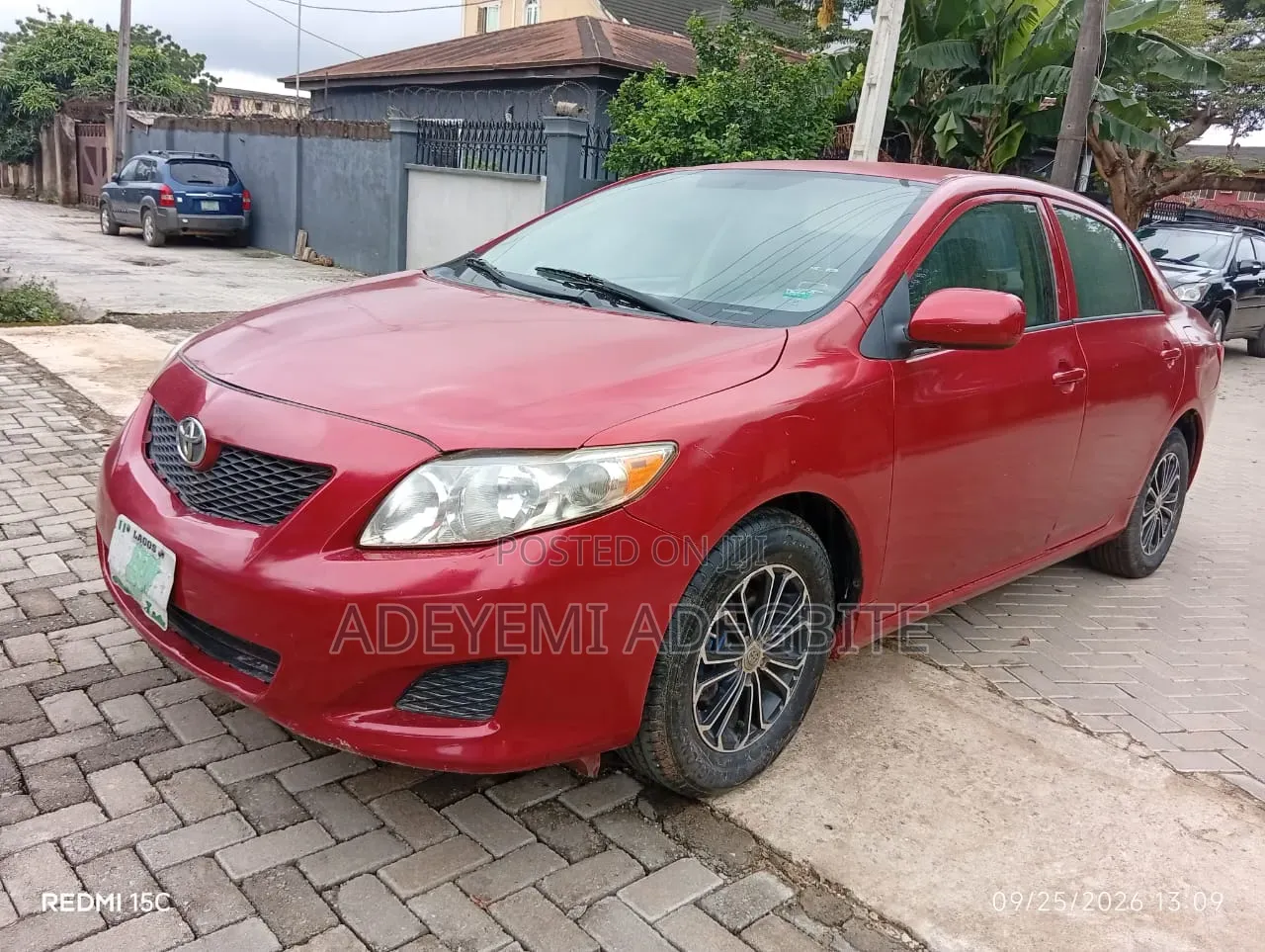 Toyota Corolla 2010 Red