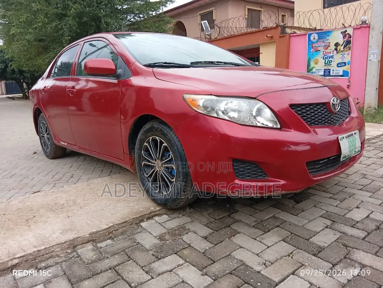 Toyota Corolla 2010 Red