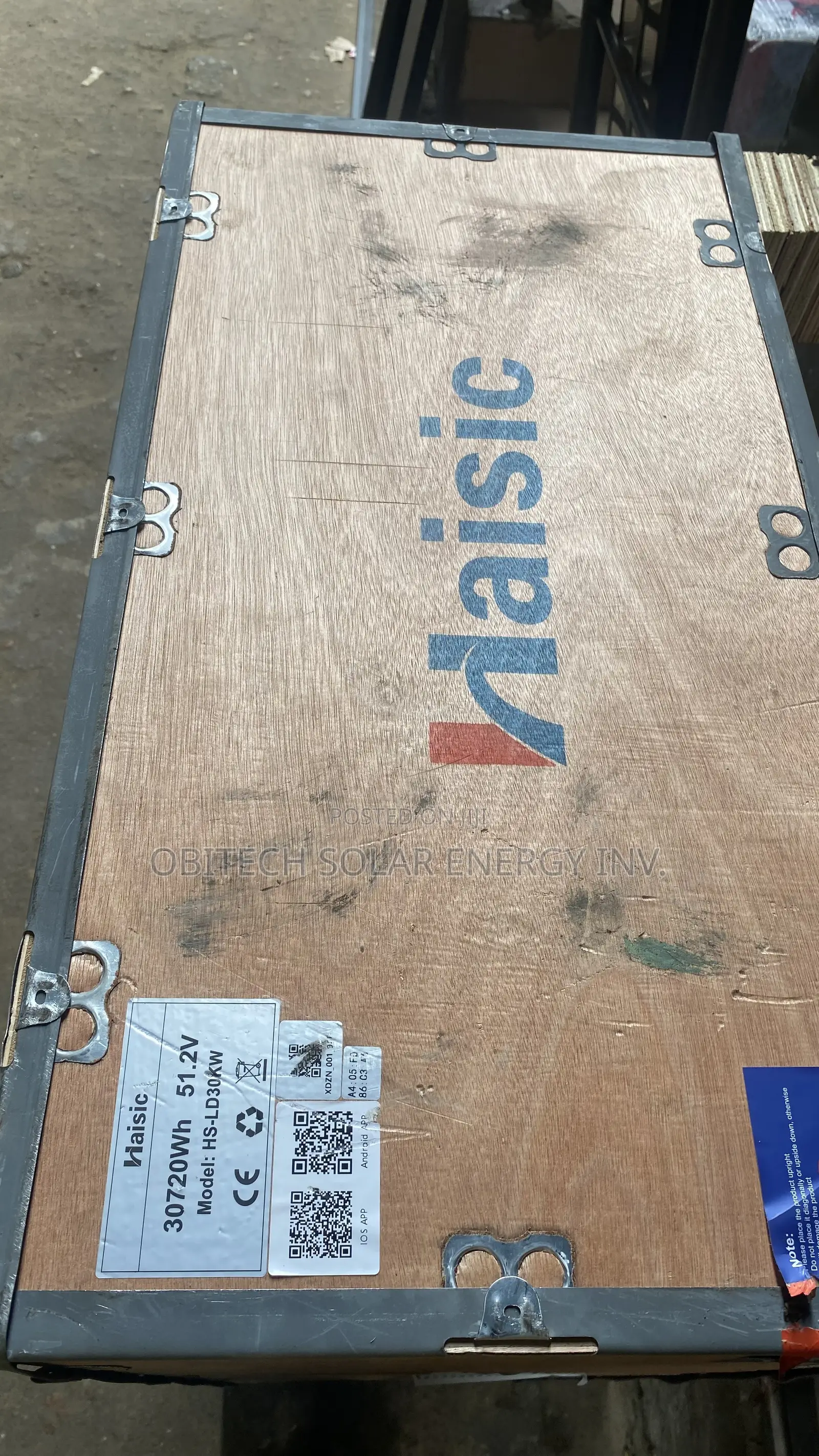 30kwh Haisic Lithium Battery