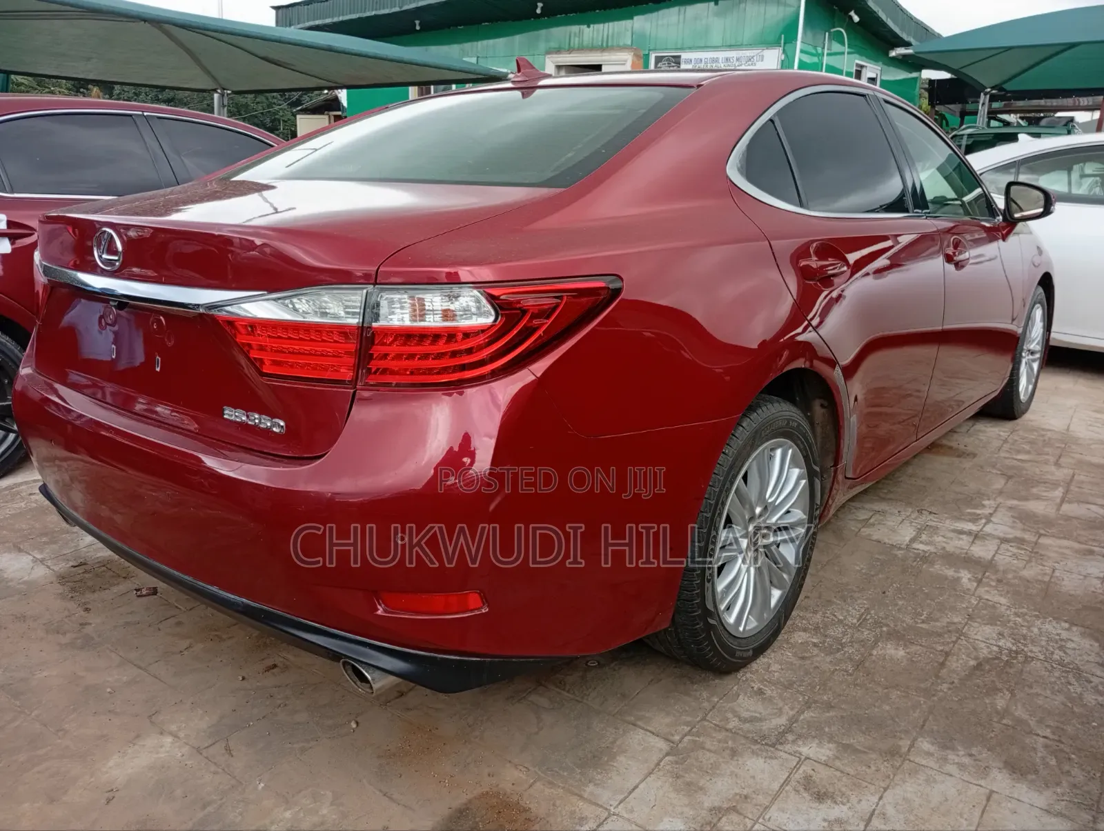 Lexus ES 2014 Red
