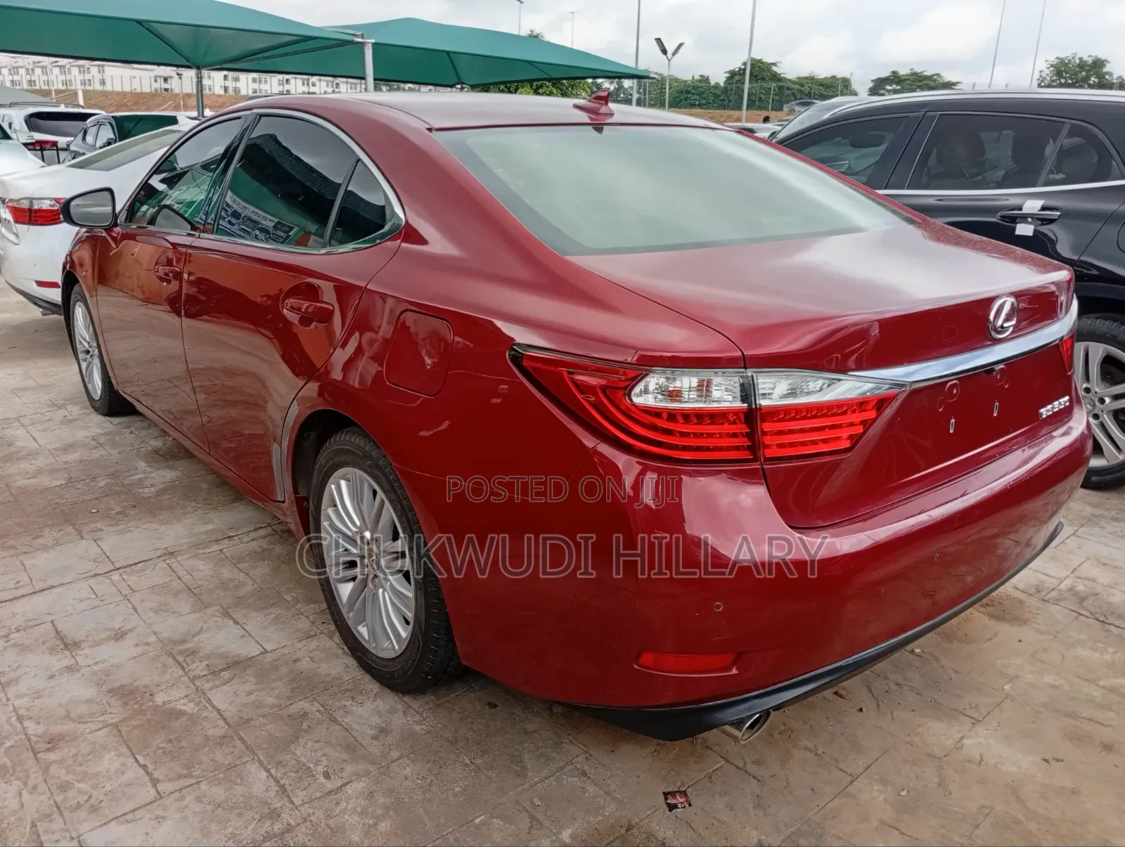 Lexus ES 2014 Red