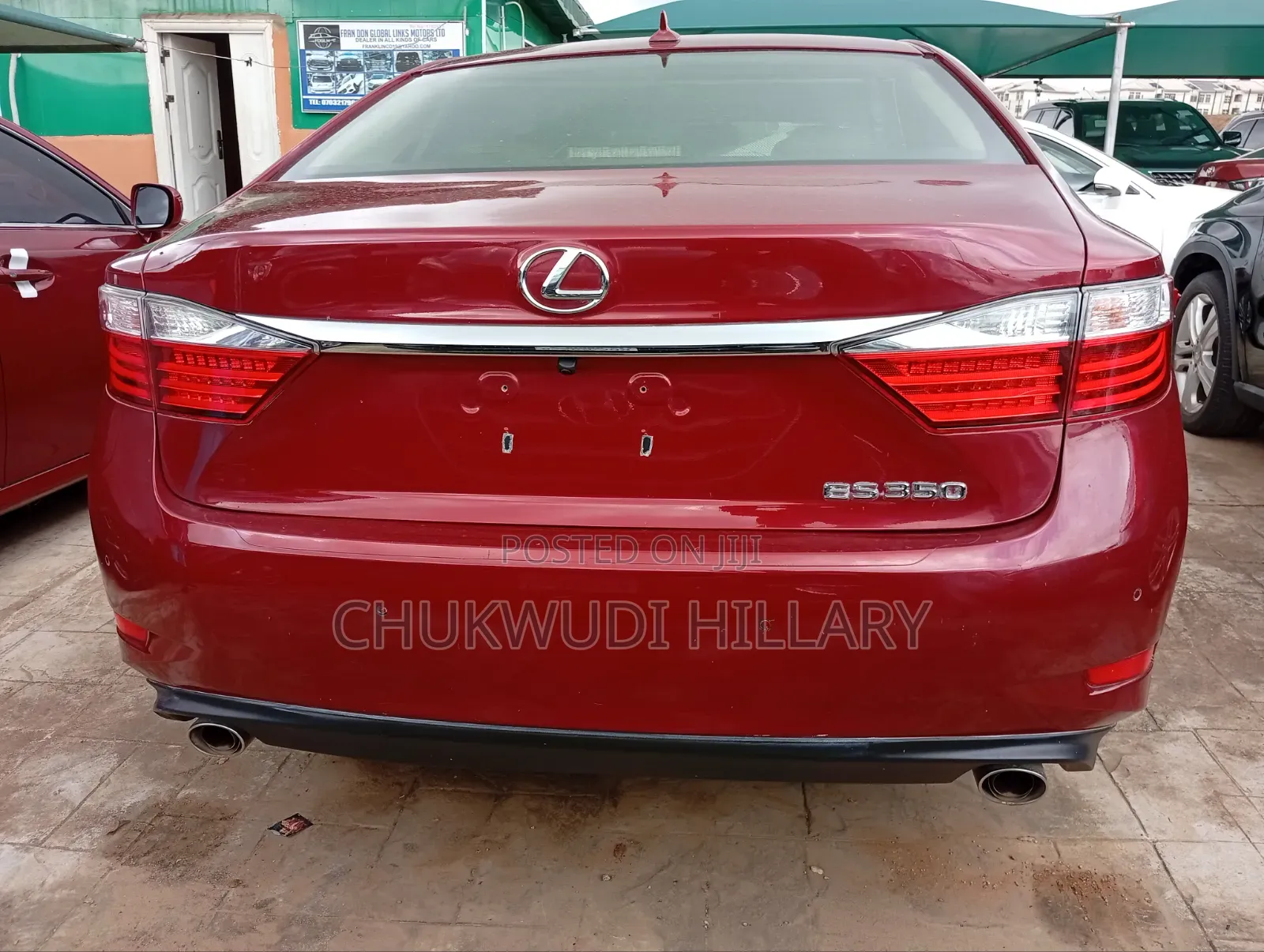 Lexus ES 2014 Red