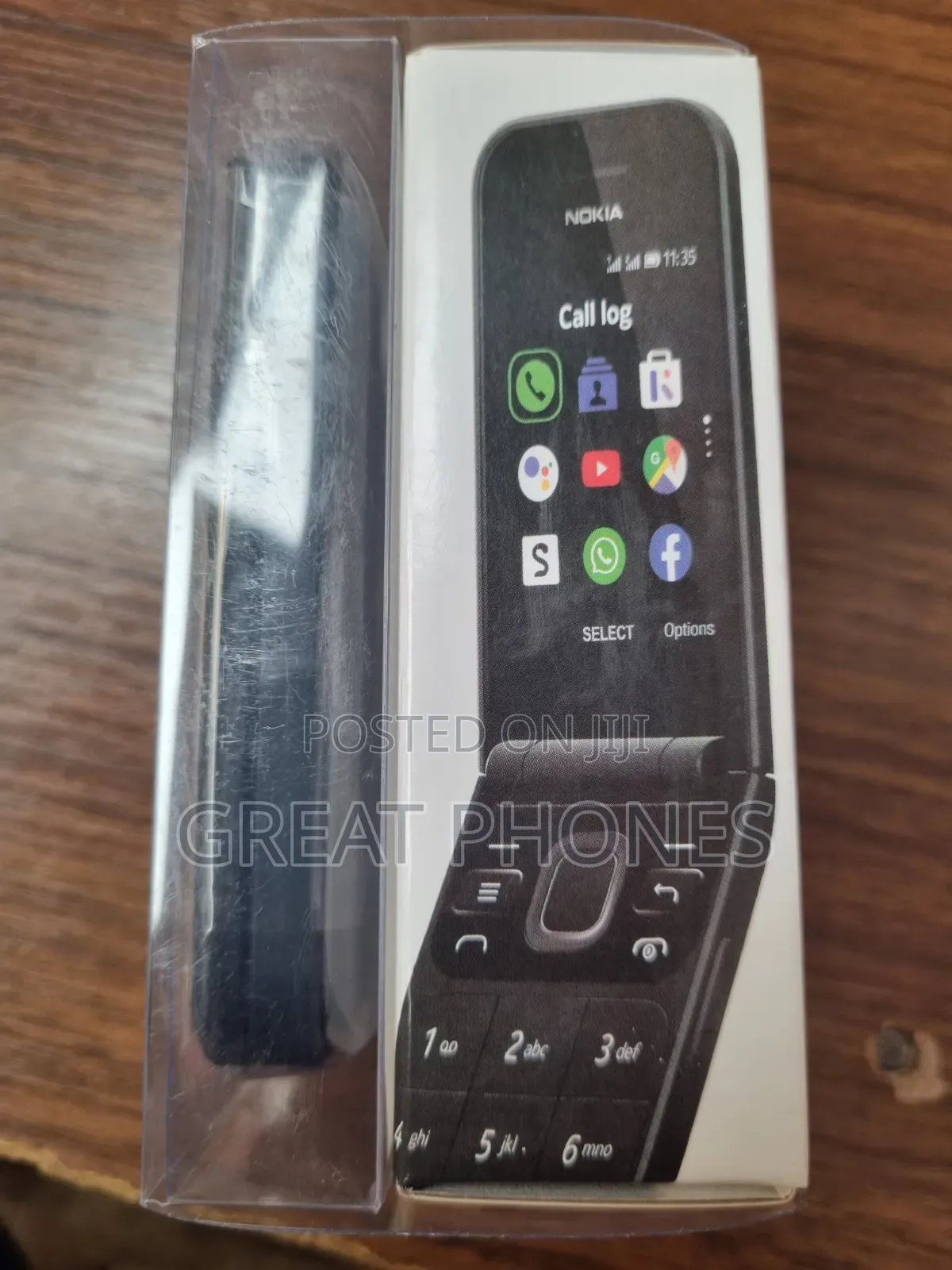 New Nokia 2720 Flip 512 GB Black