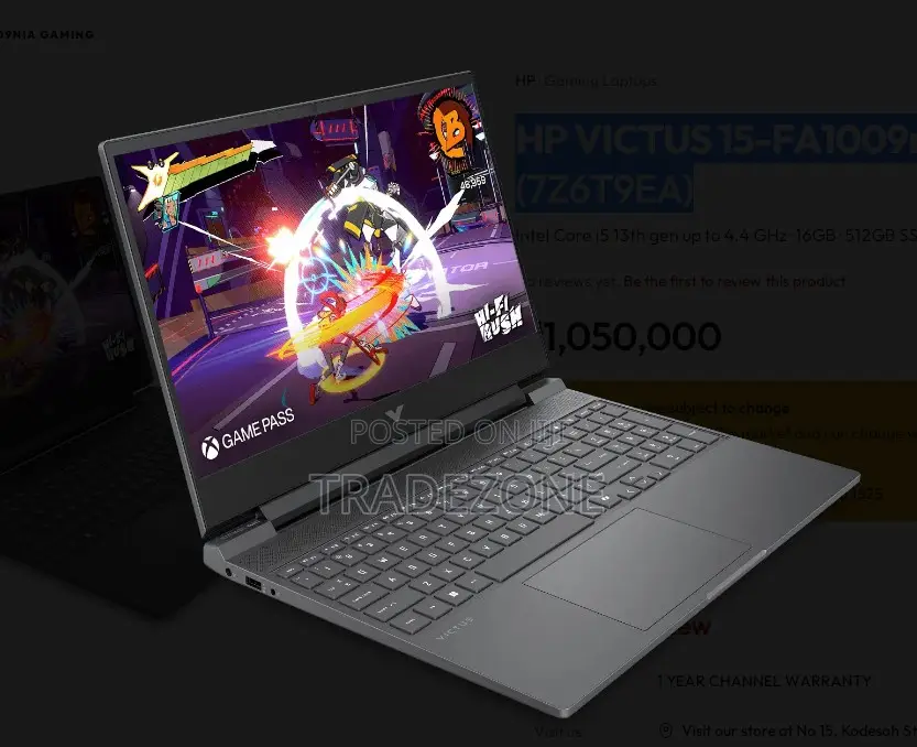 New Laptop HP Victus 15 16GB Intel Core i5 SSD 6T